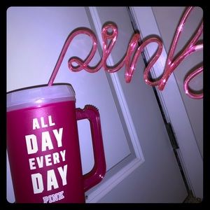 💕VSPINK SPECIAL EDITION CHUG MUG & CUSTOM STRAW💕